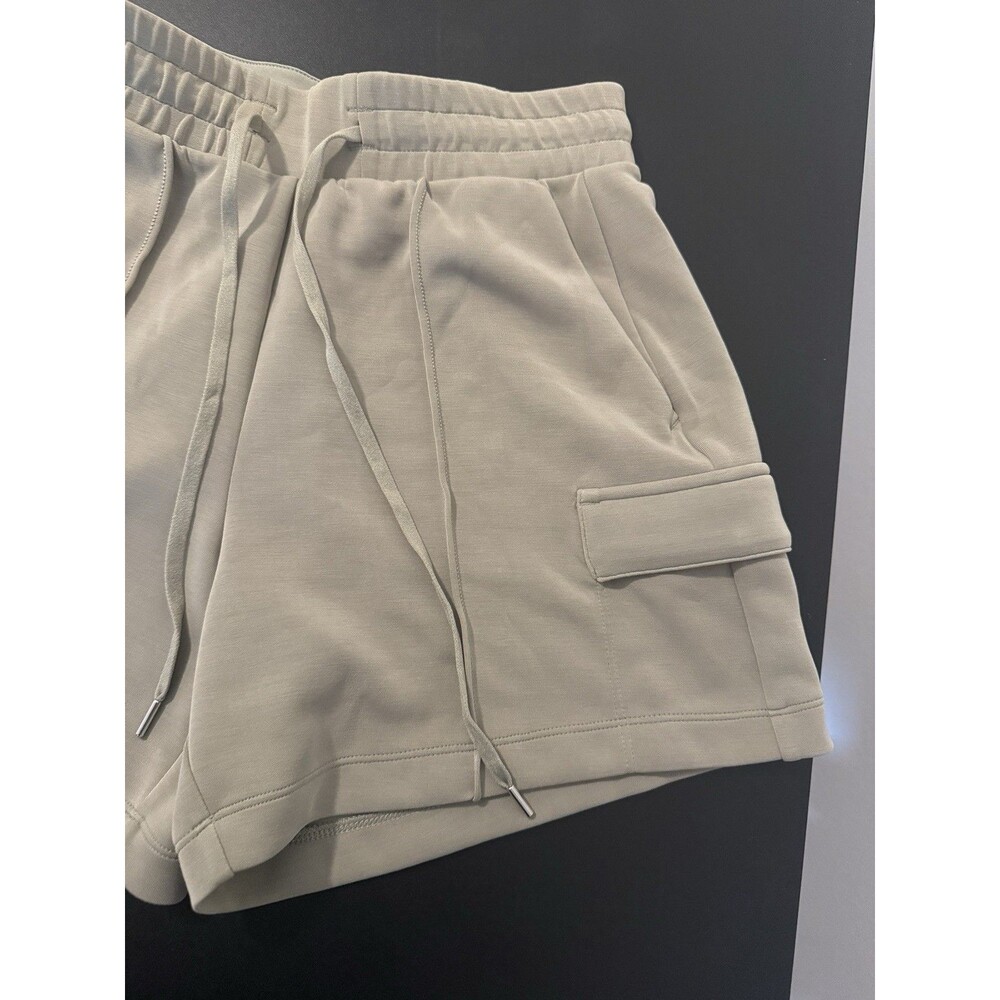 CALIA Sandwash Scuba High Rise Cargo Short Womens XS Ground Fennel NWT $68 - Picture 3 of 5